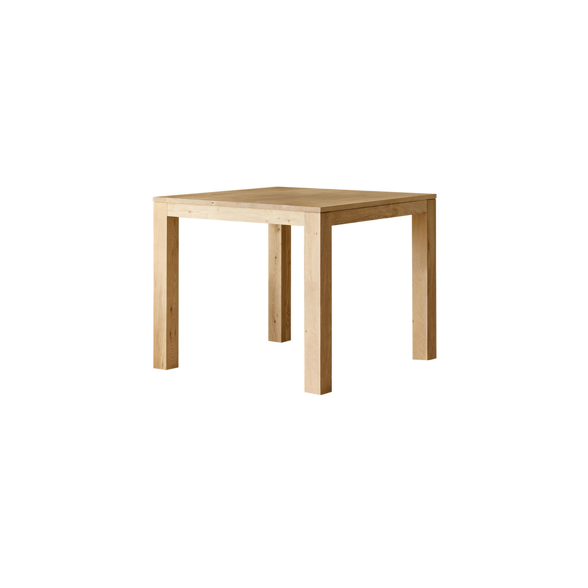 TISCH Eden Natur aus Eiche - Naturfarben, Holz (90/90/75cm) - Tikamoon