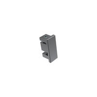ENDSTÜCKE FÜR GARDINENSTANGEN 14x35 mm, Paxo Chrom, Packung 2 Stück - Chromfarben, Metall (1.5/3.4/3.4cm) - INTERDECO