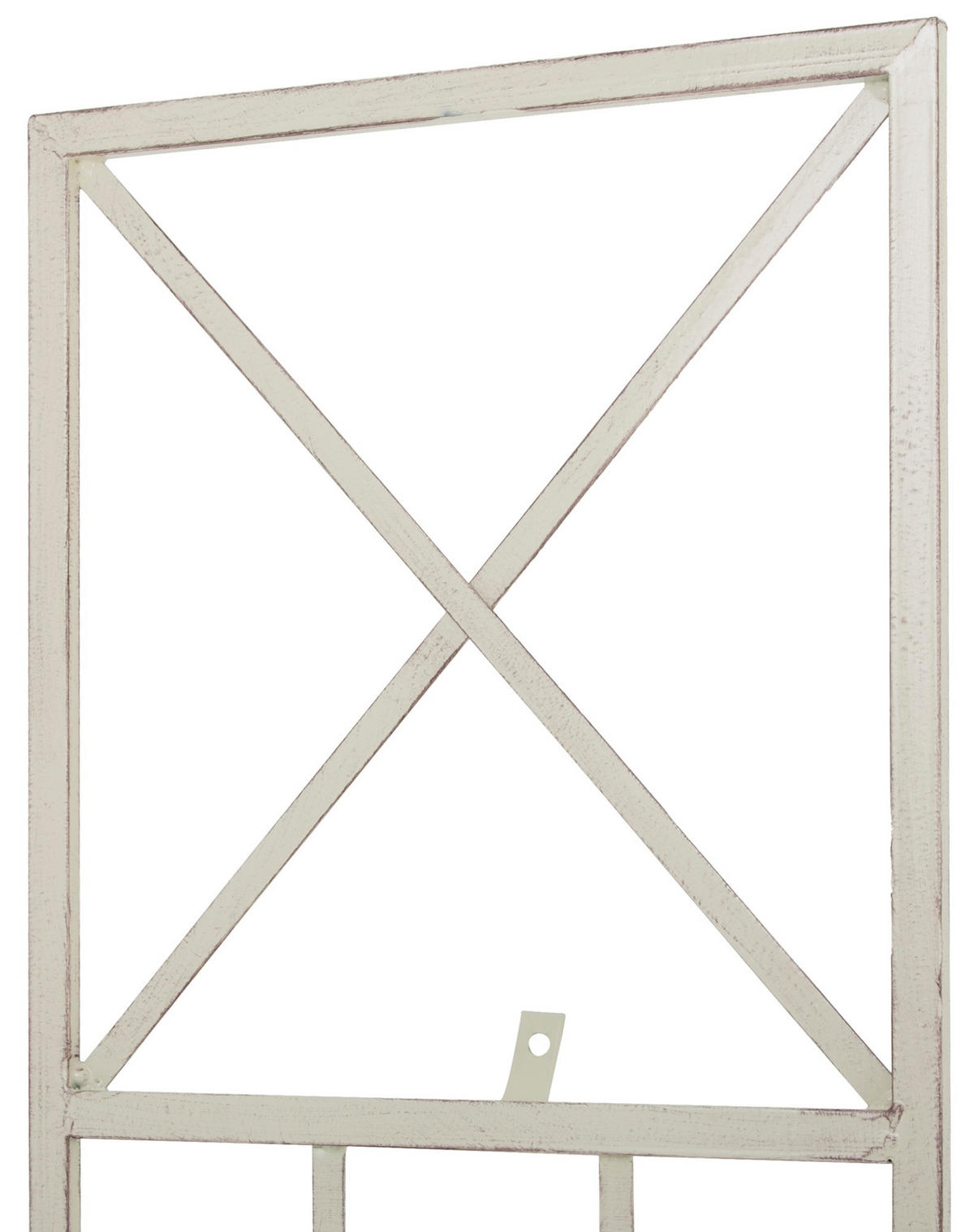 RANKGITTER Metall Antik-Creme - Creme, Metall (40/198/2cm) - CLP