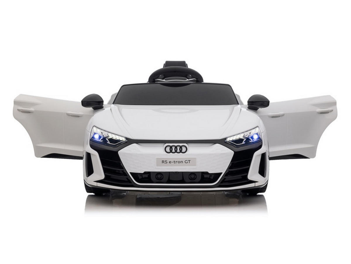 KINDER ELEKTROAUTO Audi RS e-tron GT Weiß - Weiß, Kunststoff (103/58/41cm) - TPFLiving