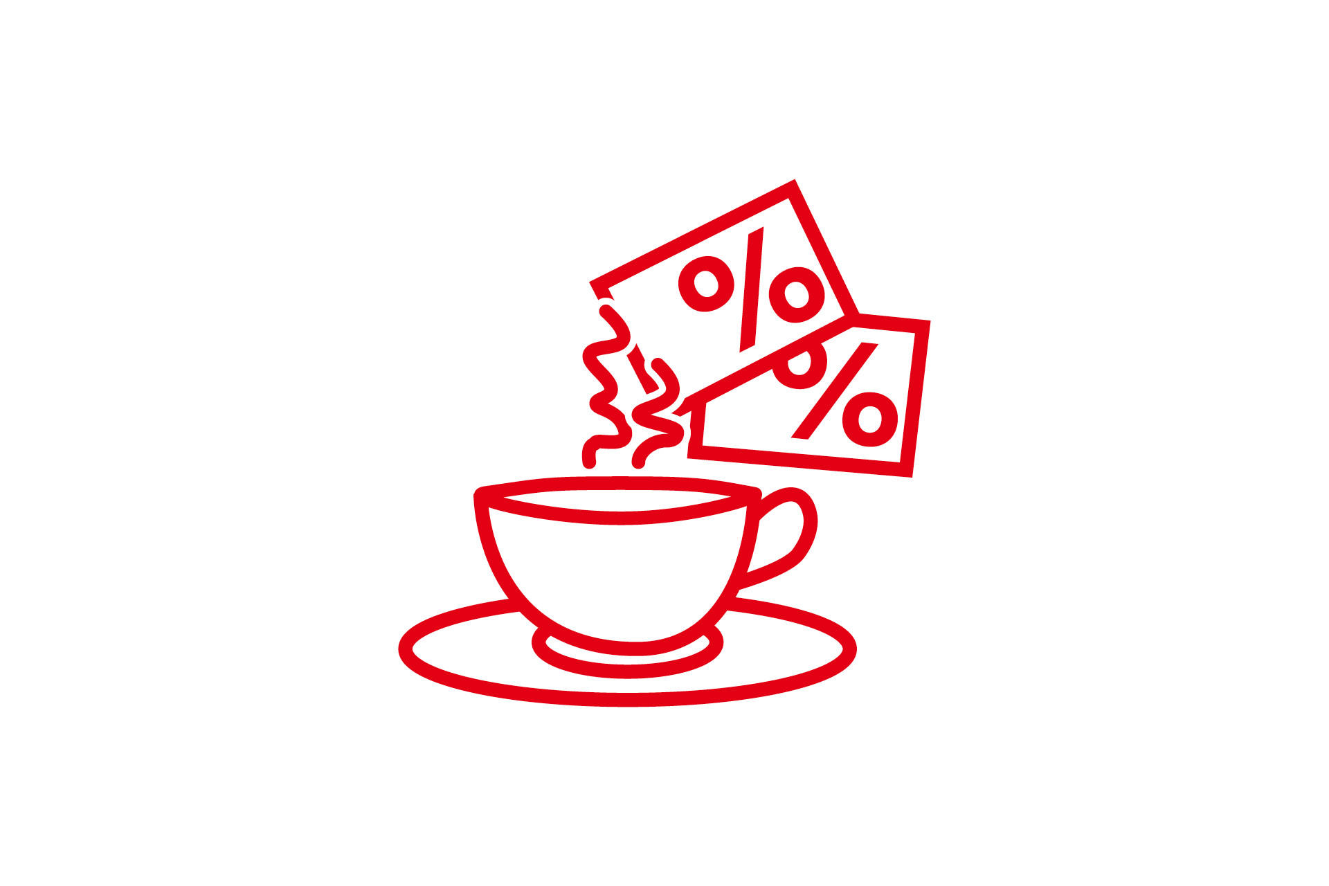 Káva výhodně XXXLutz symbol
