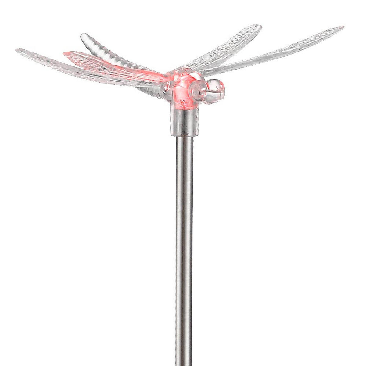 LED AUSSENLEUCHTE Klar Solarlampe Farbwechsel - Klar, Kunststoff (6/7/42cm) - Globo Lighting
