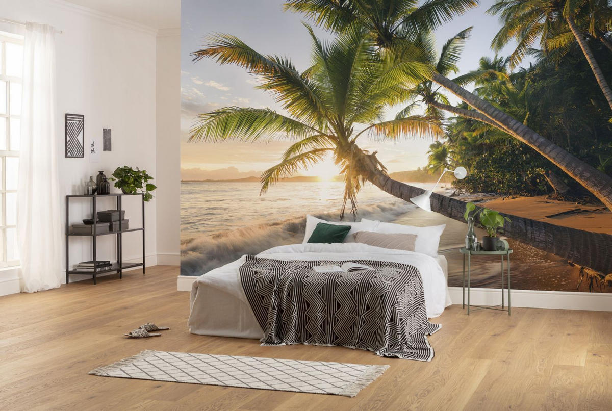 FOTOTAPETE Landschaft 450 x 280 cm - Grün, Papier (450/280cm) - Sanders & Sanders