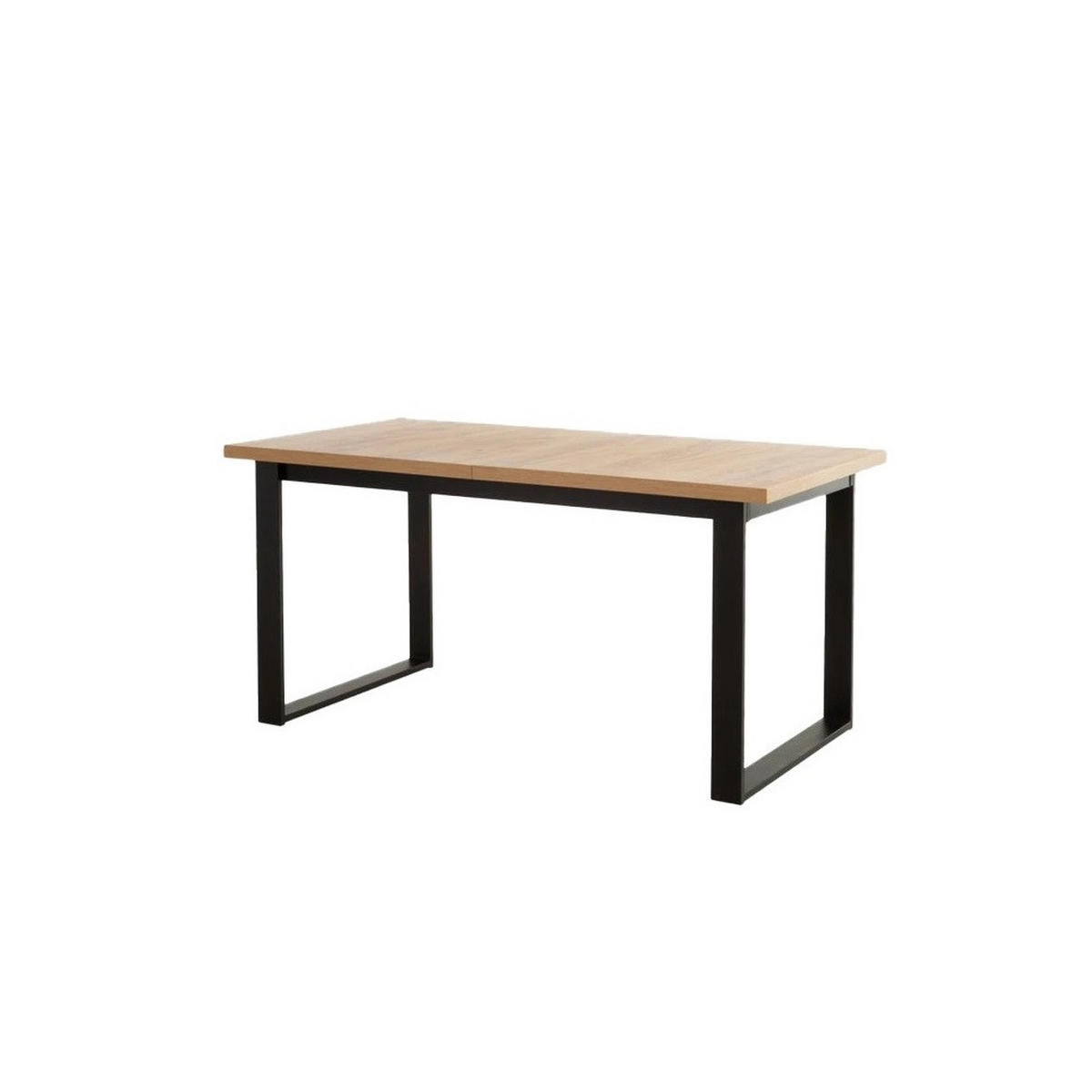 ESSTISCH FRANCO Ausziehbar 140 - 180 / 90 x 77 cm - Goldfarben/Schwarz, Holz (140/90/77cm) - MASSENO