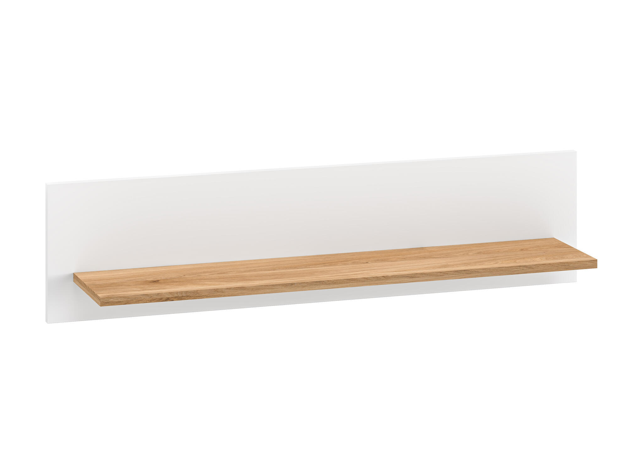 WANDREGAL TORINO Weiß 101x21x25 cm - Weiß, Holzwerkstoff (101/25/21cm) - FURNLUX