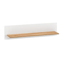 WANDREGAL TORINO Weiß 101x21x25 cm - Weiß, Holzwerkstoff (101/25/21cm) - FURNLUX