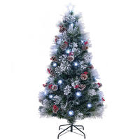 WEIHNACHTSBAUM Grün - Grün, Kunststoff (180cm) - COSTWAY