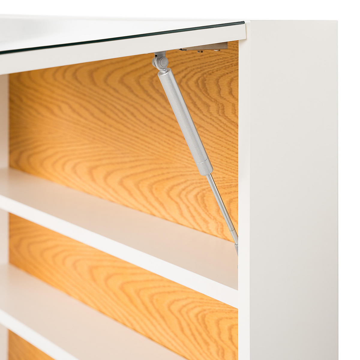 SPIEGELSCHRANK - Weiß, Holzwerkstoff (80/65/15cm) - home24