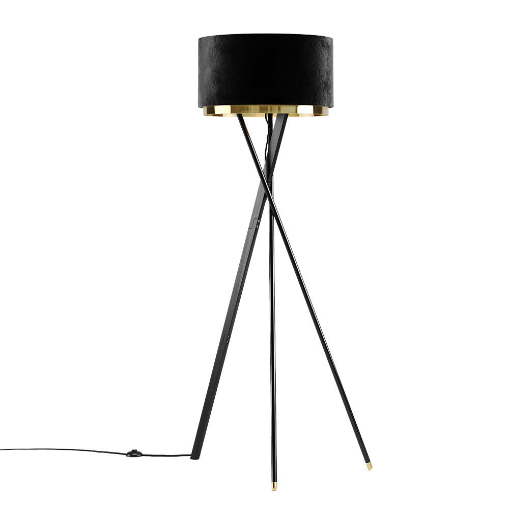 Vicco STOJACÍ LAMPA Goldamo Černá