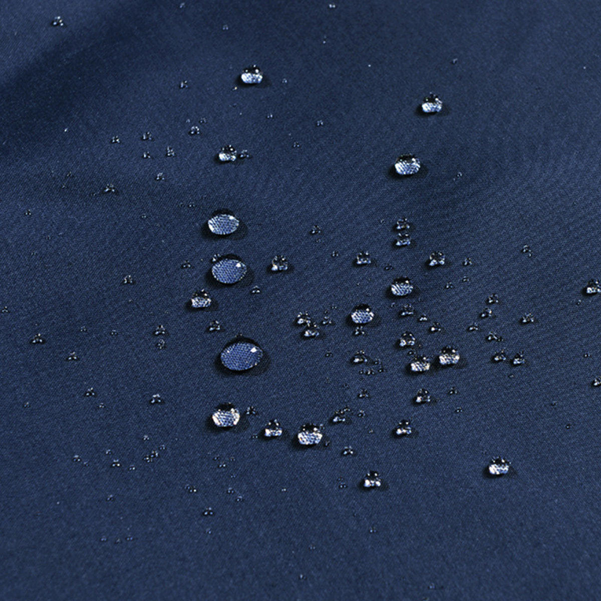 DUSCHVORHANG Dunkelblau wasserdicht schimmelresistent waschbar - Blau, Textil (180/180cm) - MCBOSON