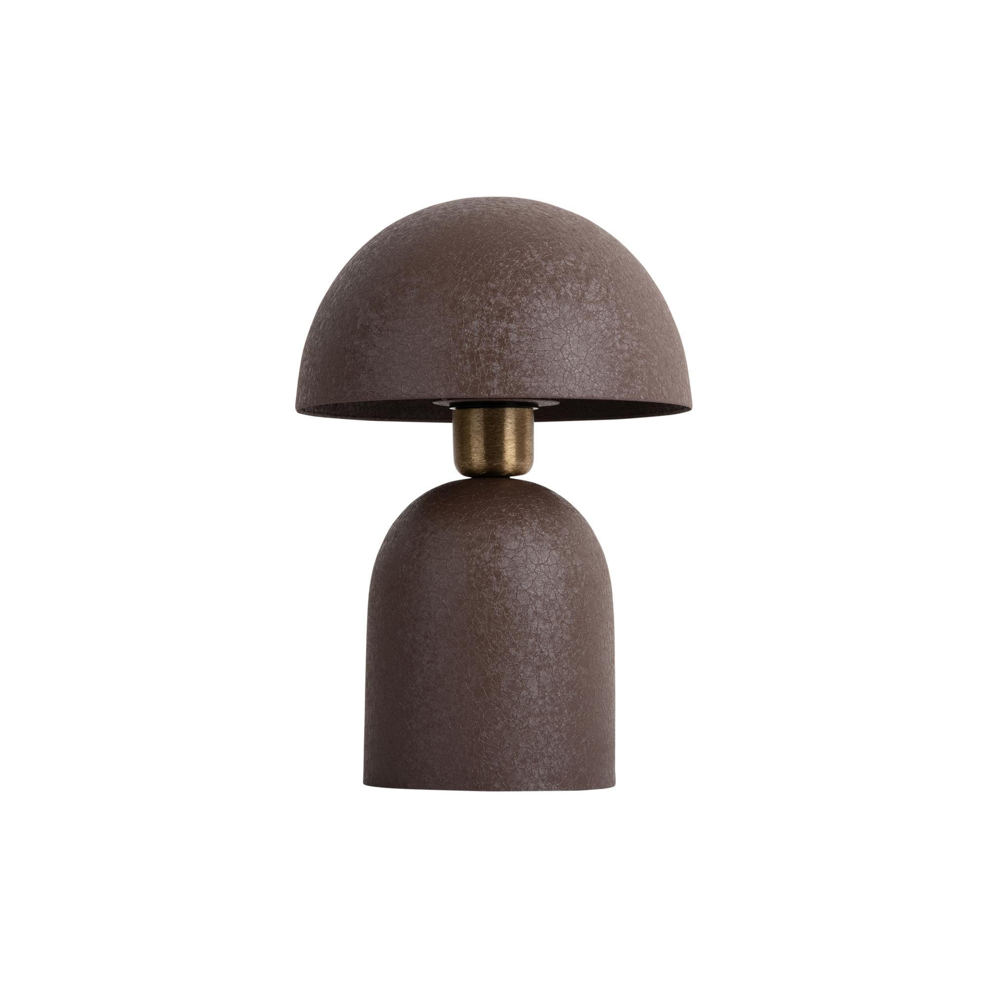 TISCHLAMPE Boaz Braun 21/21/30 cm - Braun, Metall (21/21/30cm) - Leitmotiv