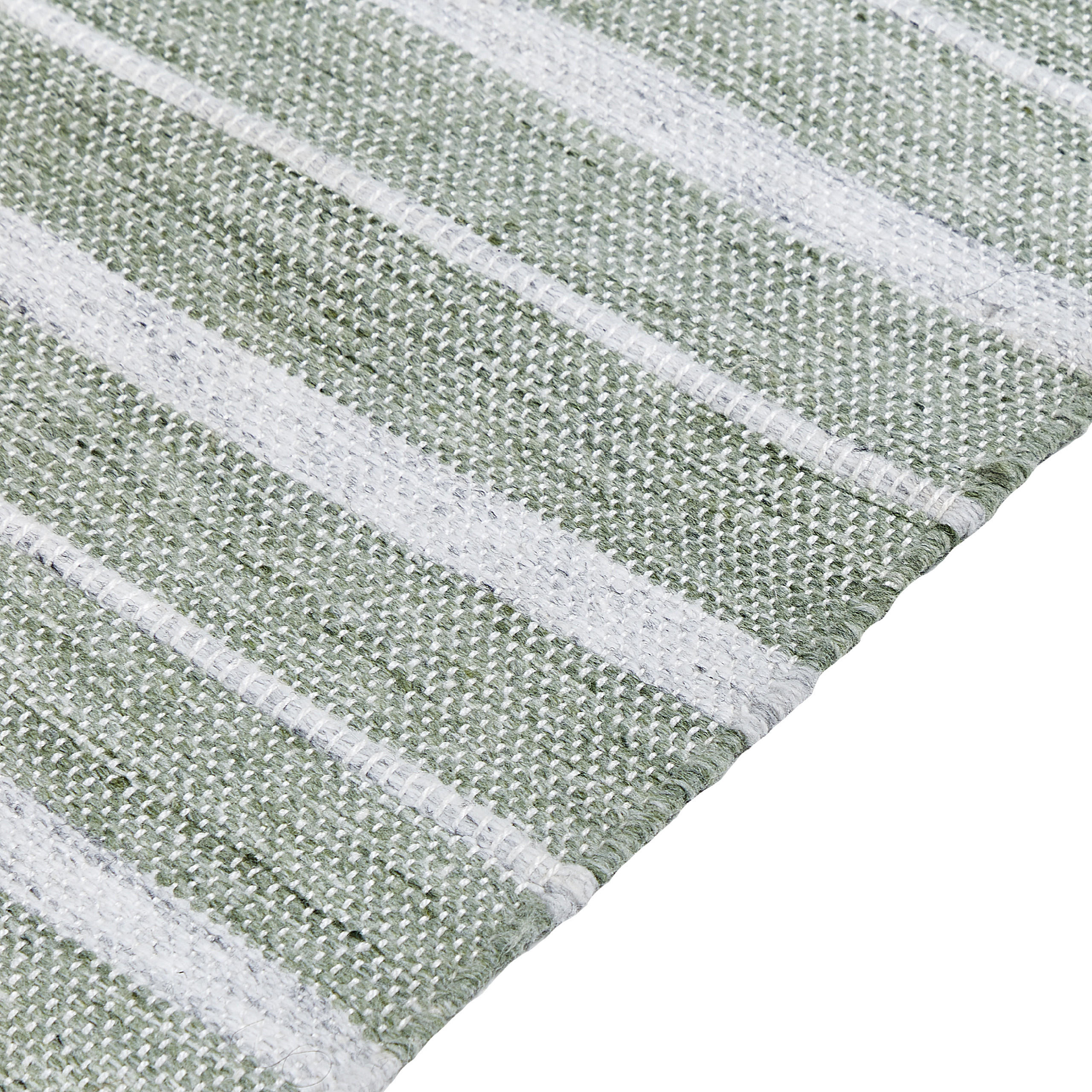 Beliani Outdoor-Teppich Grün 80x150 cm