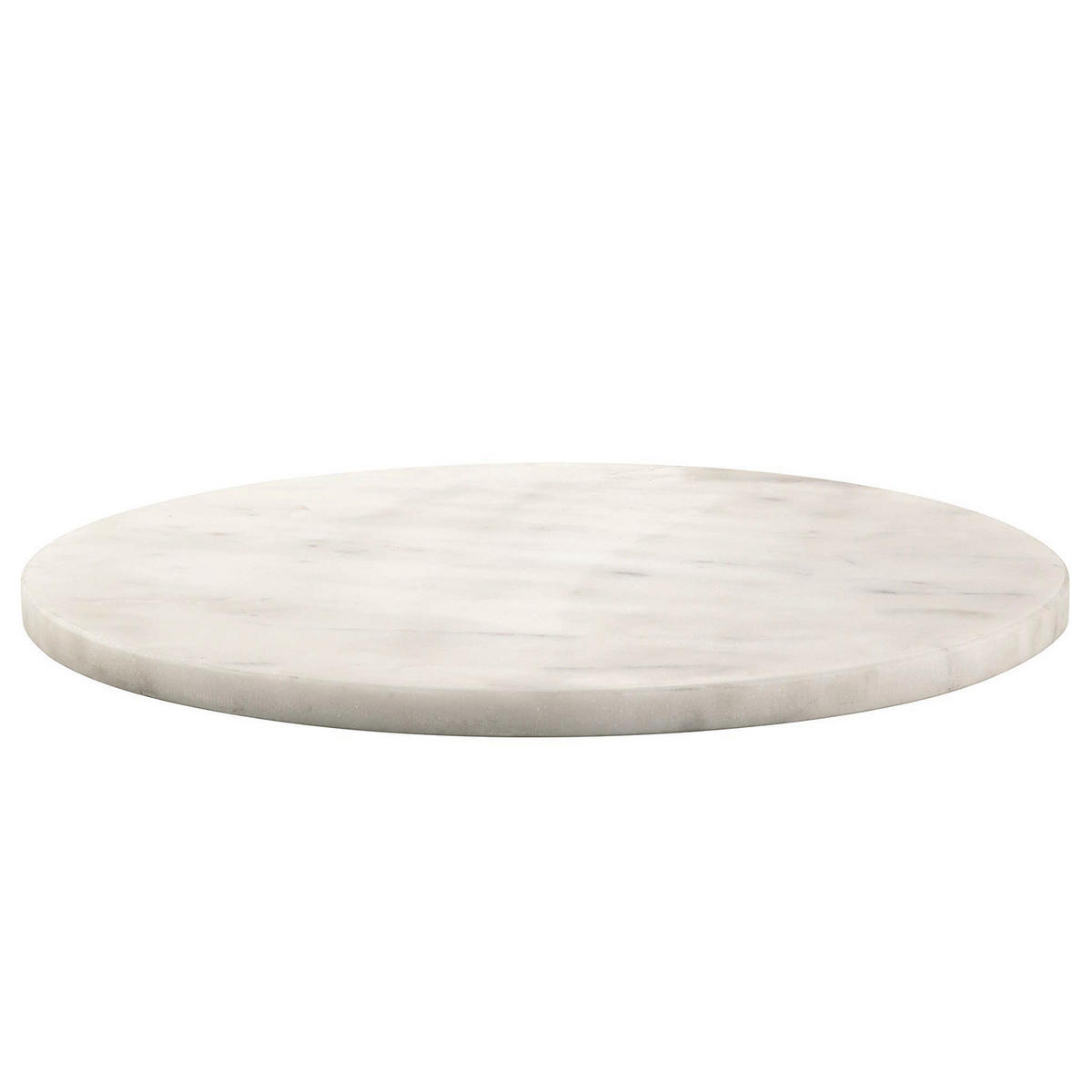 MARMORPLATTE Marble - Weiß, Stein (30/1.5/30cm) - Butlers