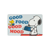 BRETTCHEN The Peanuts Snoopy Good food good mood Blau 14,5 x 23,5 cm - Blau, Kunststoff (14.5/23.5cm) - United Labels