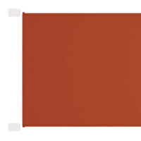 SENKRECHTMARKISE Terrakotta 140x800 cm Oxford-Gewebe - Rot, Textil (800/140/800cm) - furnicato