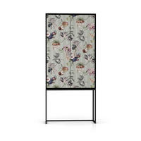 HIGHBOARD aus MDF ALVA CHAMPETRES - Grau, Holzwerkstoff (75/164.5/45cm) - RNT By Really Nice Things