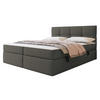 BOXBETT Figaro - Schwarz/Grau, Holz/Textil (140/200cm) - MIRJAN24