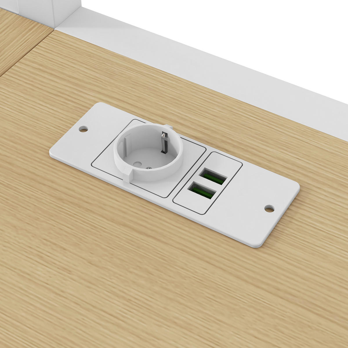 HOCHBETT Metall 140/200 cm Weiß - Weiß, Holzwerkstoff/Metall - Raumix