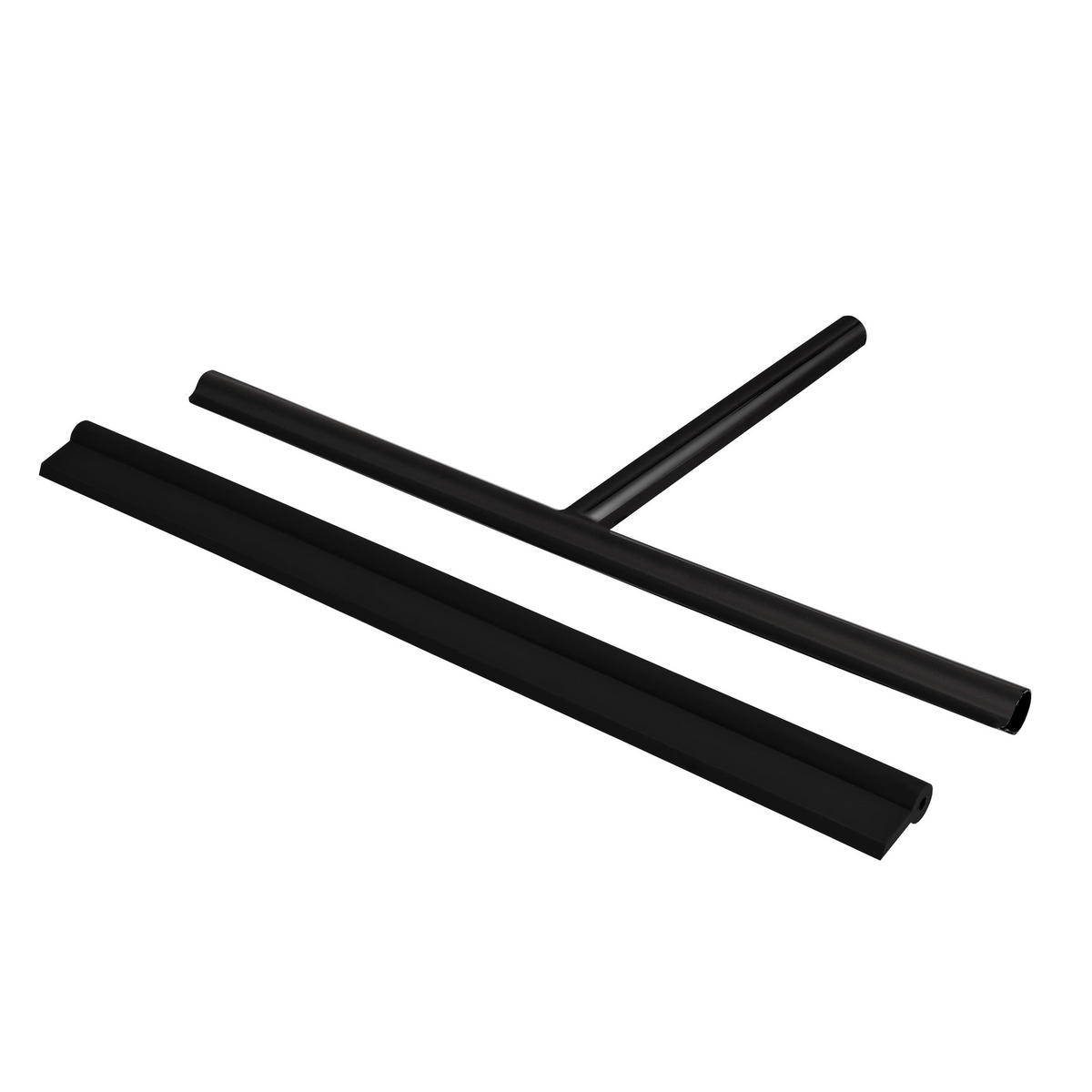 BODENABZIEHER Ersatzlippe, schwarz - Schwarz, Kunststoff (36.8/3/1.4cm) - bremermann