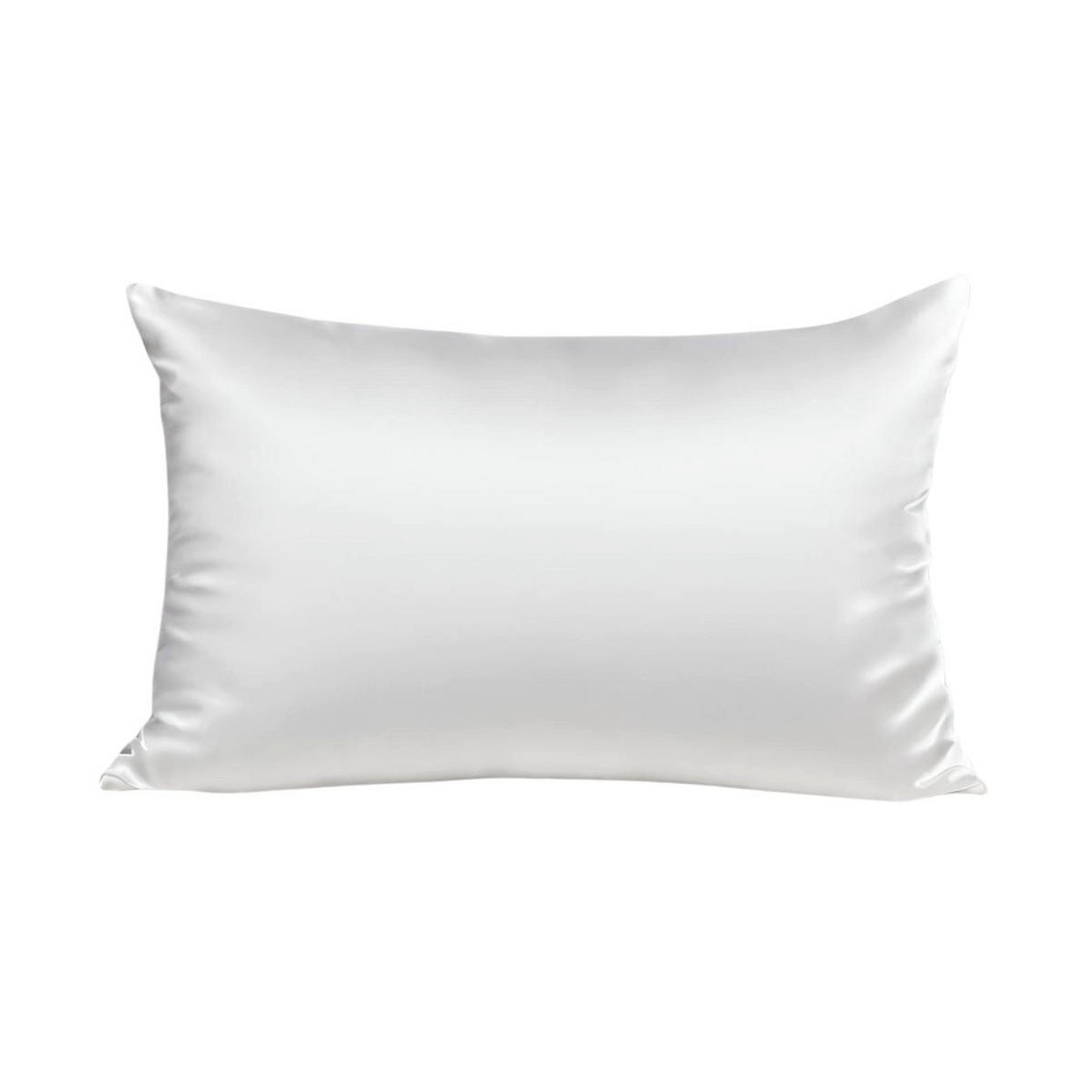 KISSENBEZUG AUS REINER MAULBEERSEIDE 50/70 CM - Weiß, Textil (50/70cm) - INPHYSIO