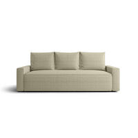 SOFA mit Schlaffunktion SAVIO Quelle 06 - Beige, Textil (232/90/90cm) - Bedante