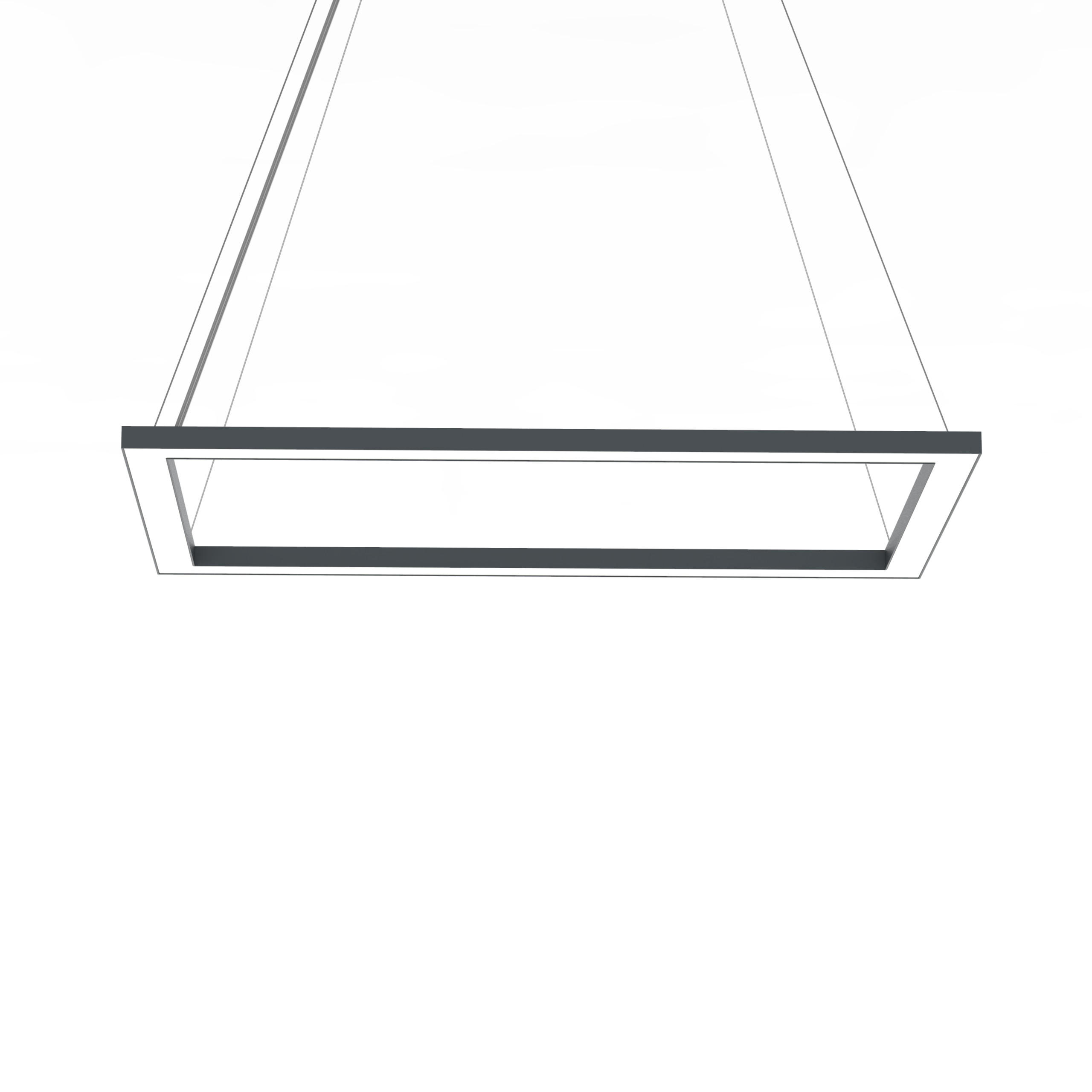 Lumicom Led-Hängeleuchte Anthrazit 60x100x40 cm