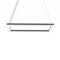 LED-HÄNGELEUCHTE - Anthrazit, Metall (40/60/100cm) - Lumicom
