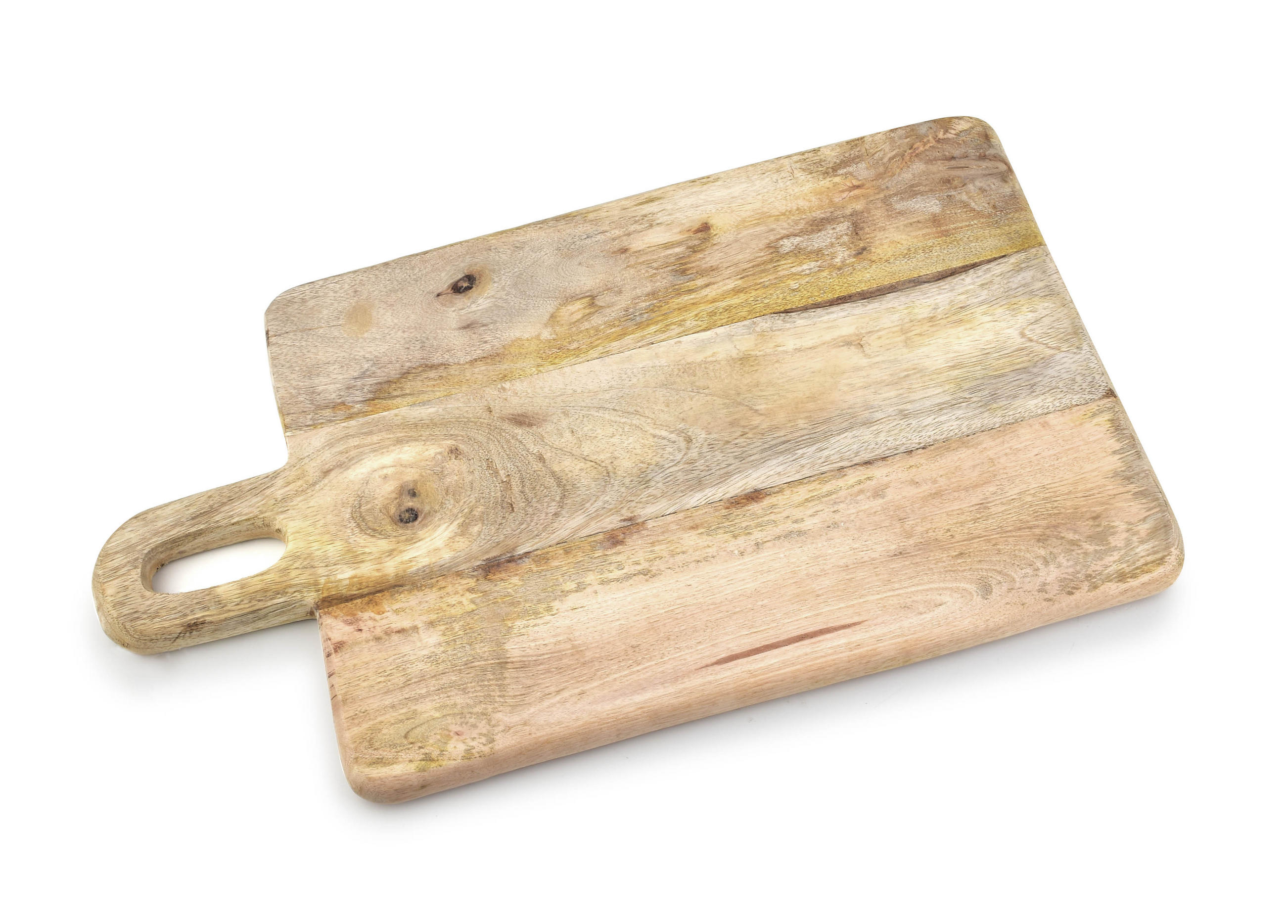 SCHNEIDEBRETT Logan Beige 50/31/2.5 cm Holz - Beige, Holz (31/50cm) - Mondex