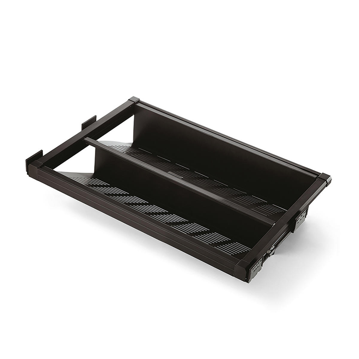 SCHUHREGAL Ausziehbares Moka, 764 - 794, Mokka, Stahl - Mokka, Metall (79.4/17/47.7cm) - EMUCA