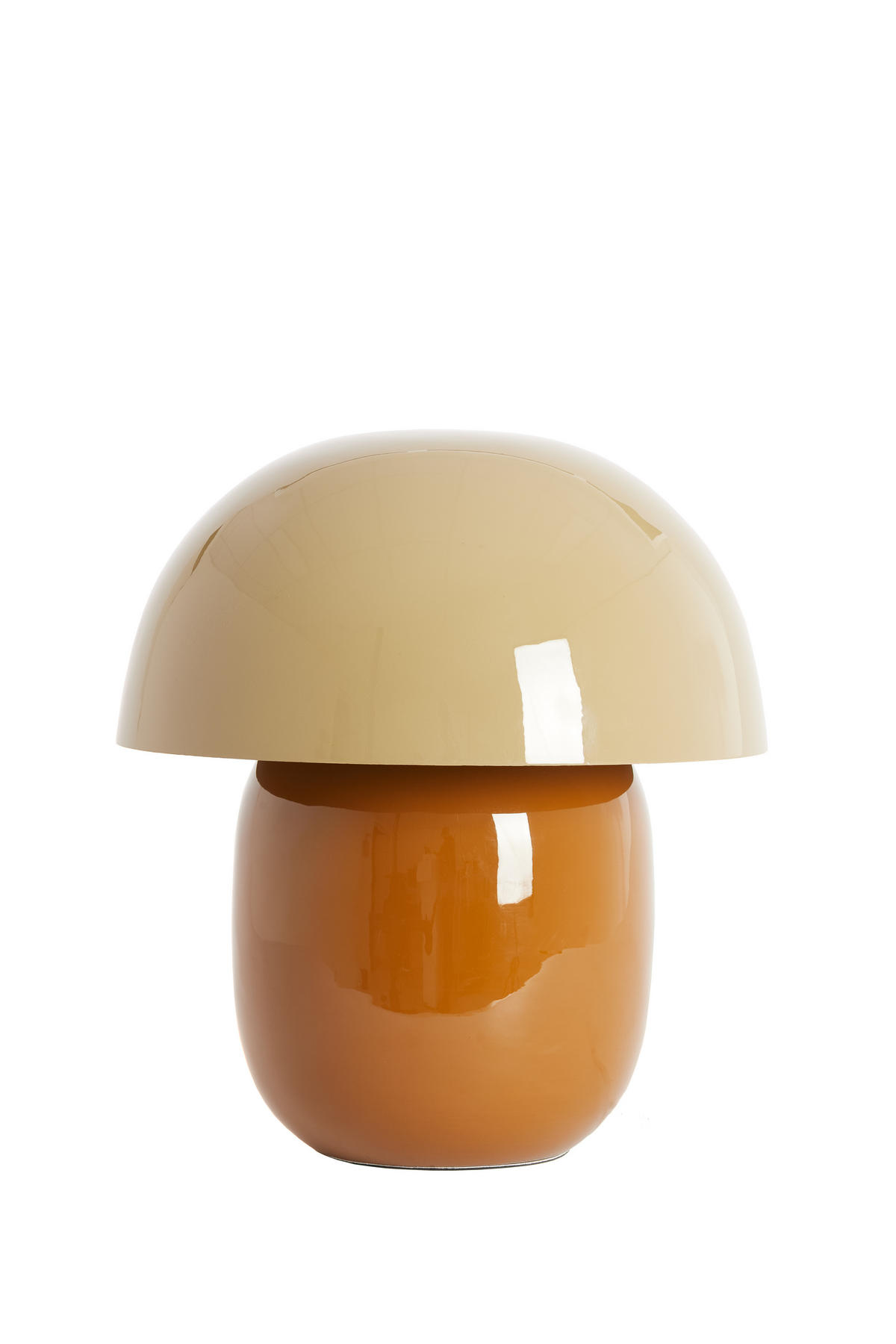 TISCHLAMPE Mimosa Braun 30/30/34 cm - Braun, Metall (30/30/34cm) - Light & Living