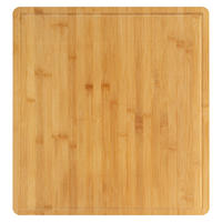 HERDABDECKPLATTE, Bambus - Braun, Holz (52/4/50cm) - bremermann