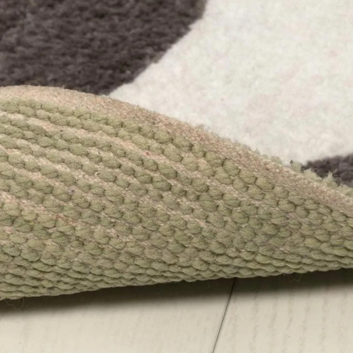 KINDERTEPPICH Koala Rund, Ø100 cm, Grün, Grau, Weich, Waschbar, Spielteppich, Kinderzimmer, Babyzimmer, Rutschfest, Deko, Kuschelig, Tiermotiv - Grün, Textil (100/100cm) - JUNG