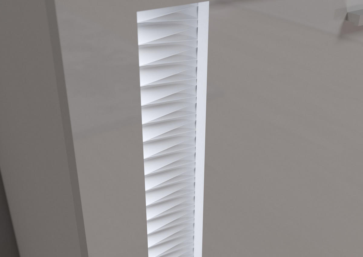 SIDEBOARD SKYLIGHT (B/H/T: ca. 182/84/42 cm) in Weiß/weiß hochglanz - Weiß, Holzwerkstoff (182/84/42cm)