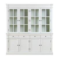 BUFFET weiß - Weiß, Holzwerkstoff (45/200/186cm) - ebuy24