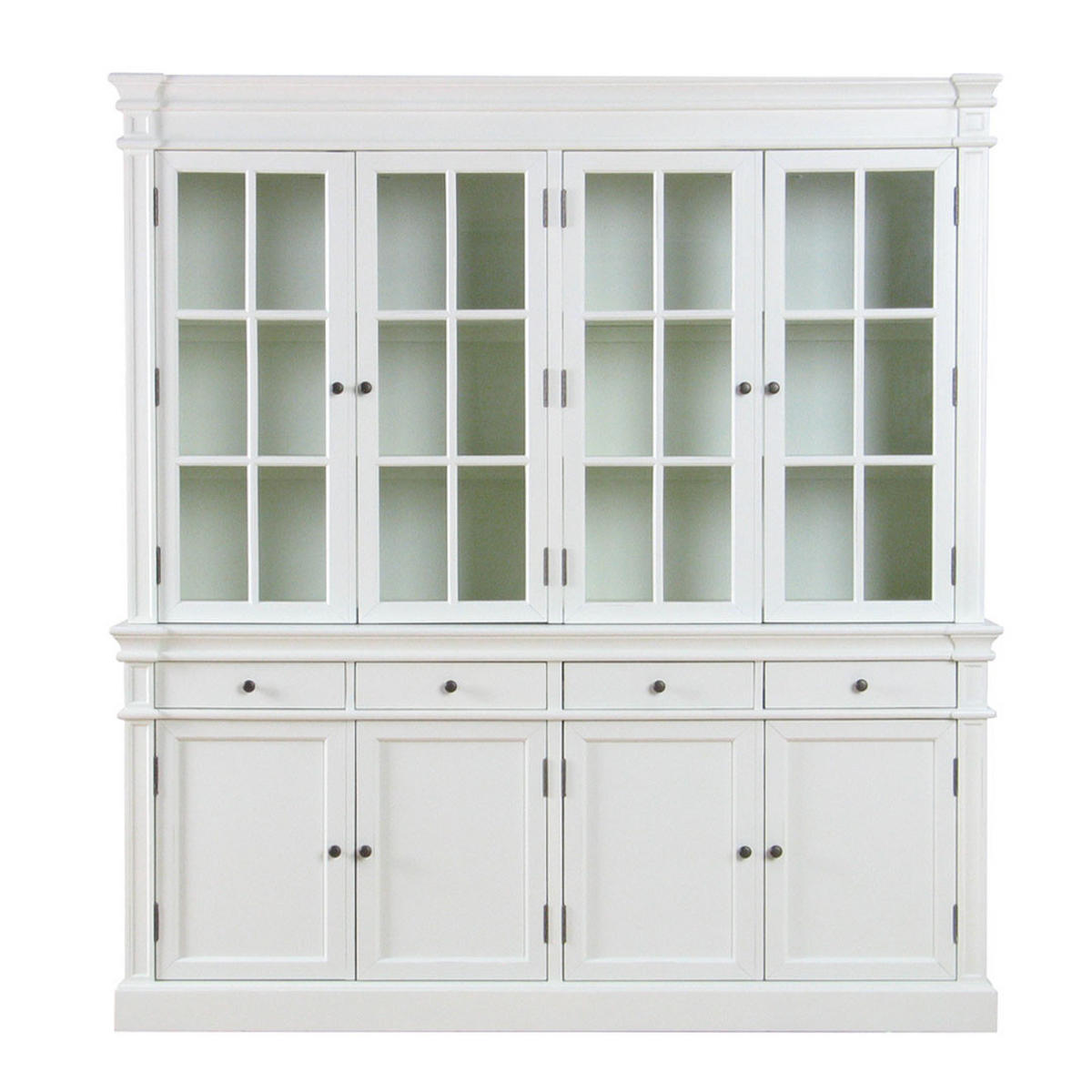 BUFFET weiß - Weiß, Holzwerkstoff (45/200/186cm) - ebuy24
