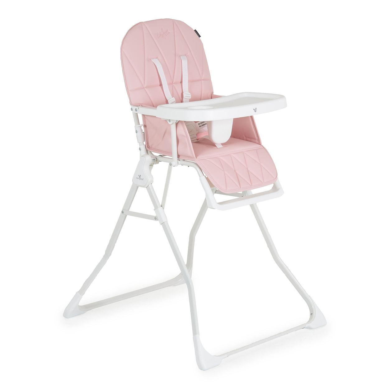 HOCHSTUHL Waffel rosa Fußstütze verstellbar, zusammenklappbar, Gurt - Rosa, Metall (60/105/71cm) - Cangaroo