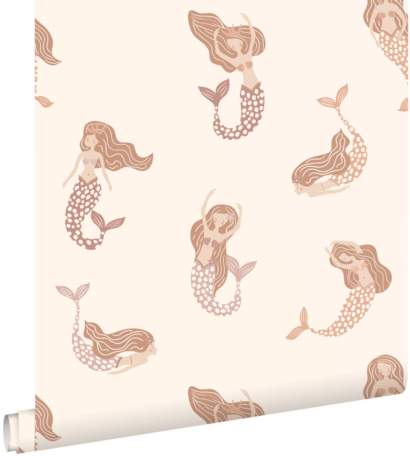 TAPETE Meerjungfrauen 50 x 900 cm - Pink, Papier (50/0.1cm) - ESTAhome