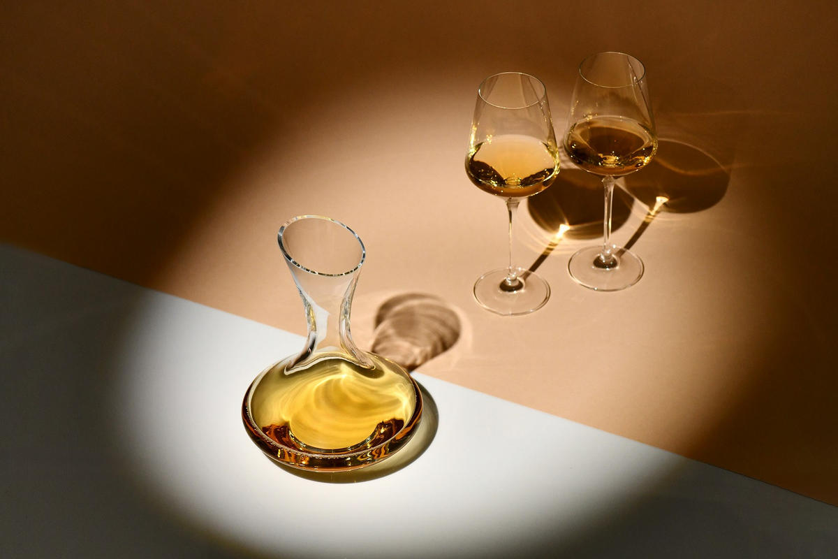 WEINDEKANTER, 1 Stk., 750 ml, Handgemacht - Transparent, Glas (0.75L) - Krosno Glass
