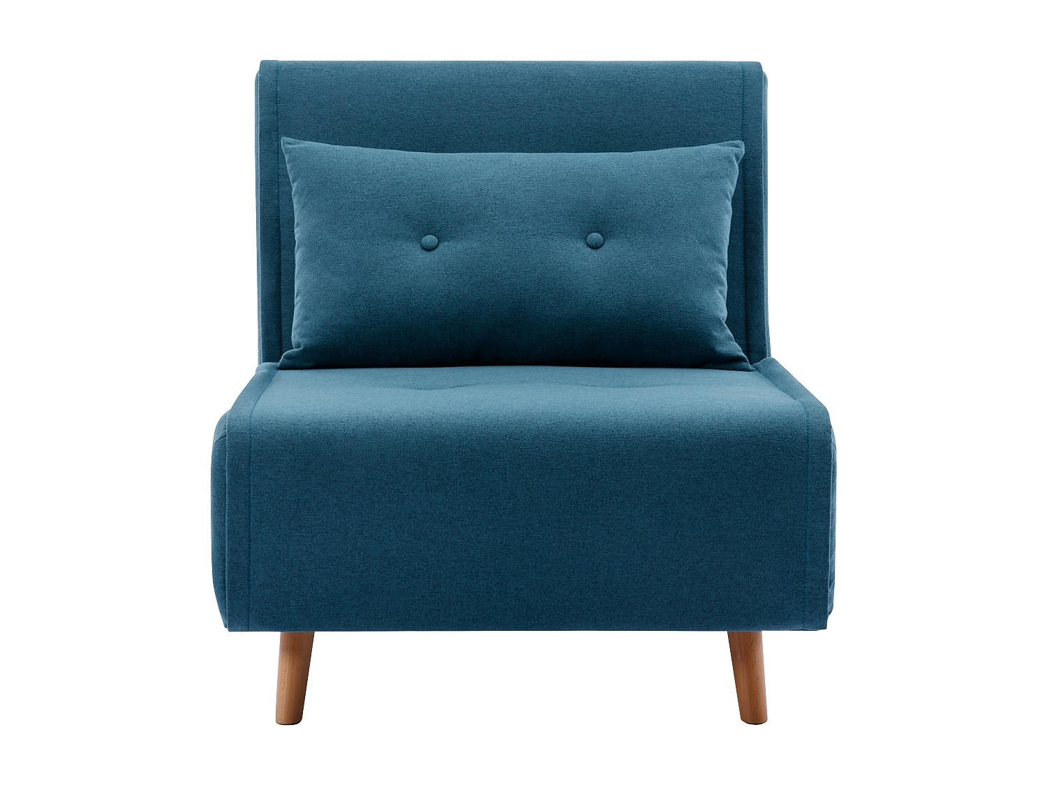 SCHLAFSESSEL - 1 Person - Stoff - Blau - - Blau, Textil (77/81/91cm) - Vente-Unique
