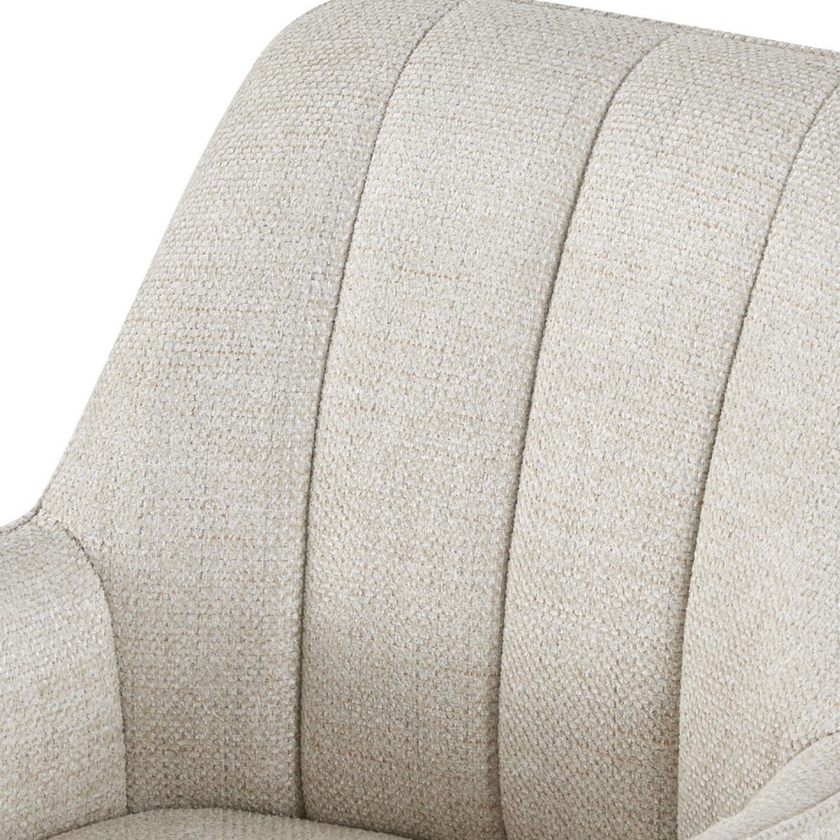 ESSZIMMERSTUHL THOMAS-MAJA 2er-Set 4-Fuss-Gestell - Creme/Weiß, Textil (58/87/62cm) - DUBI Möbel