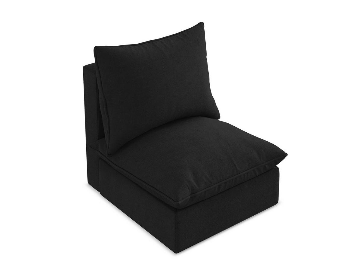 2-SITZER SOFA Strukturstoff Grün - Schwarz/Olivgrün, Holzwerkstoff/Kunststoff (180/77/90cm) - Makamii