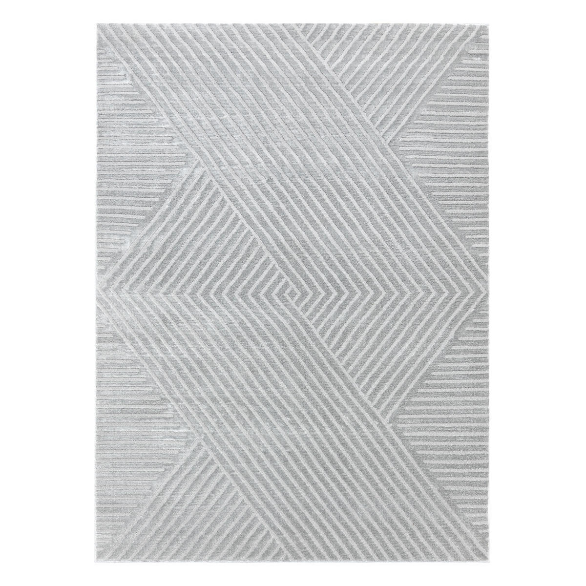 TEPPICH Balance 180/270 cm - Grau, Textil (180/270cm) - rugsX