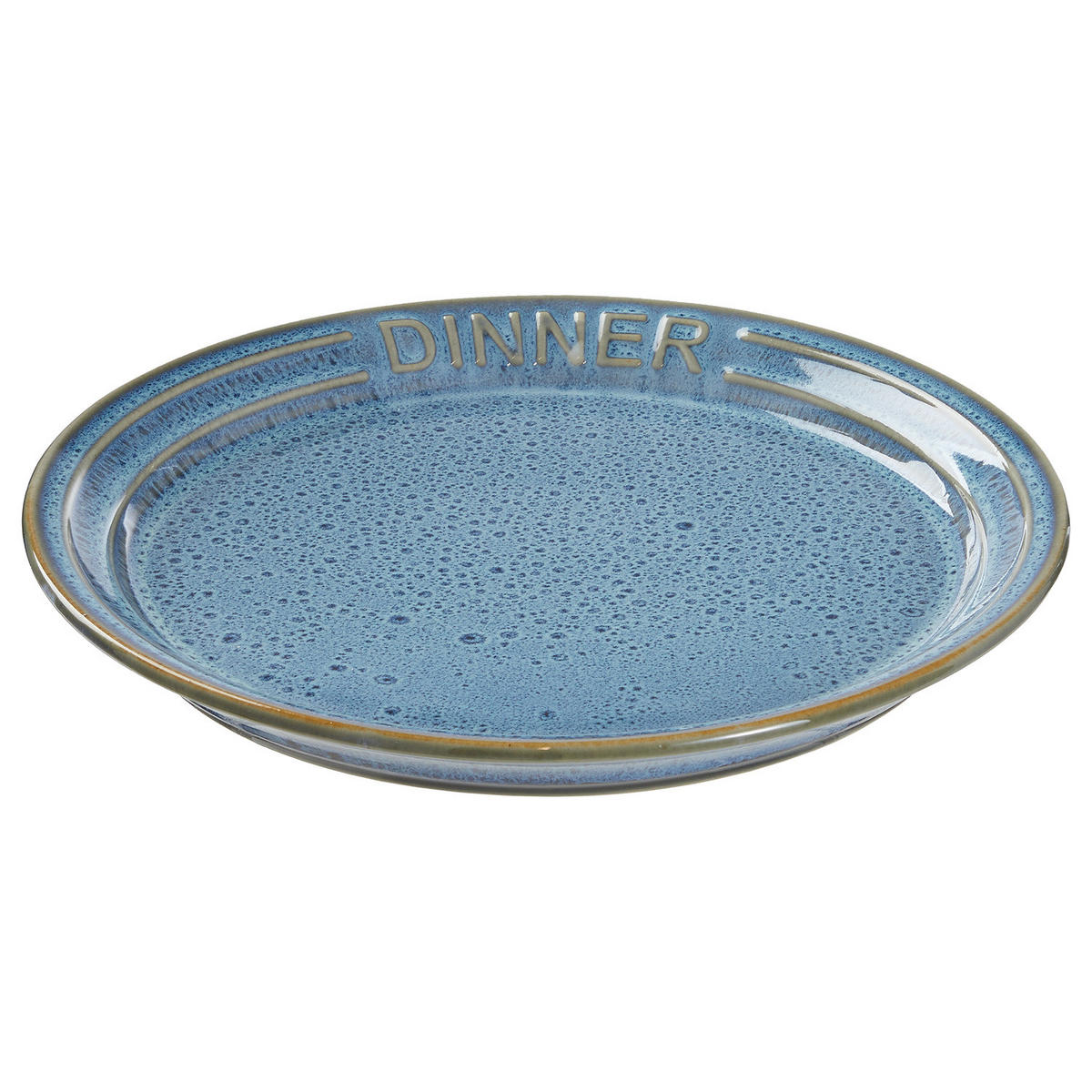 DINNERTELLER Portimao - Blau, Keramik (26/26/2.8cm) - Butlers