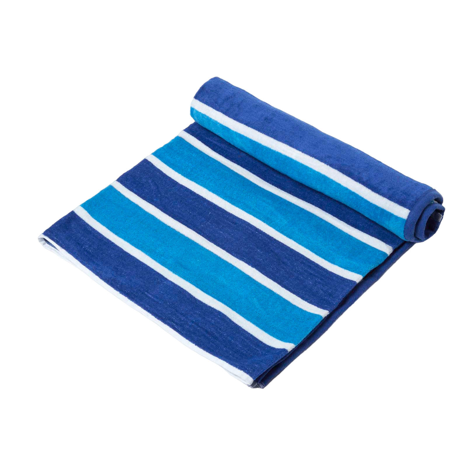 STRANDLAKEN Streifen blau 90/180 cm - Blau, Textil (90/180cm) - Homescapes