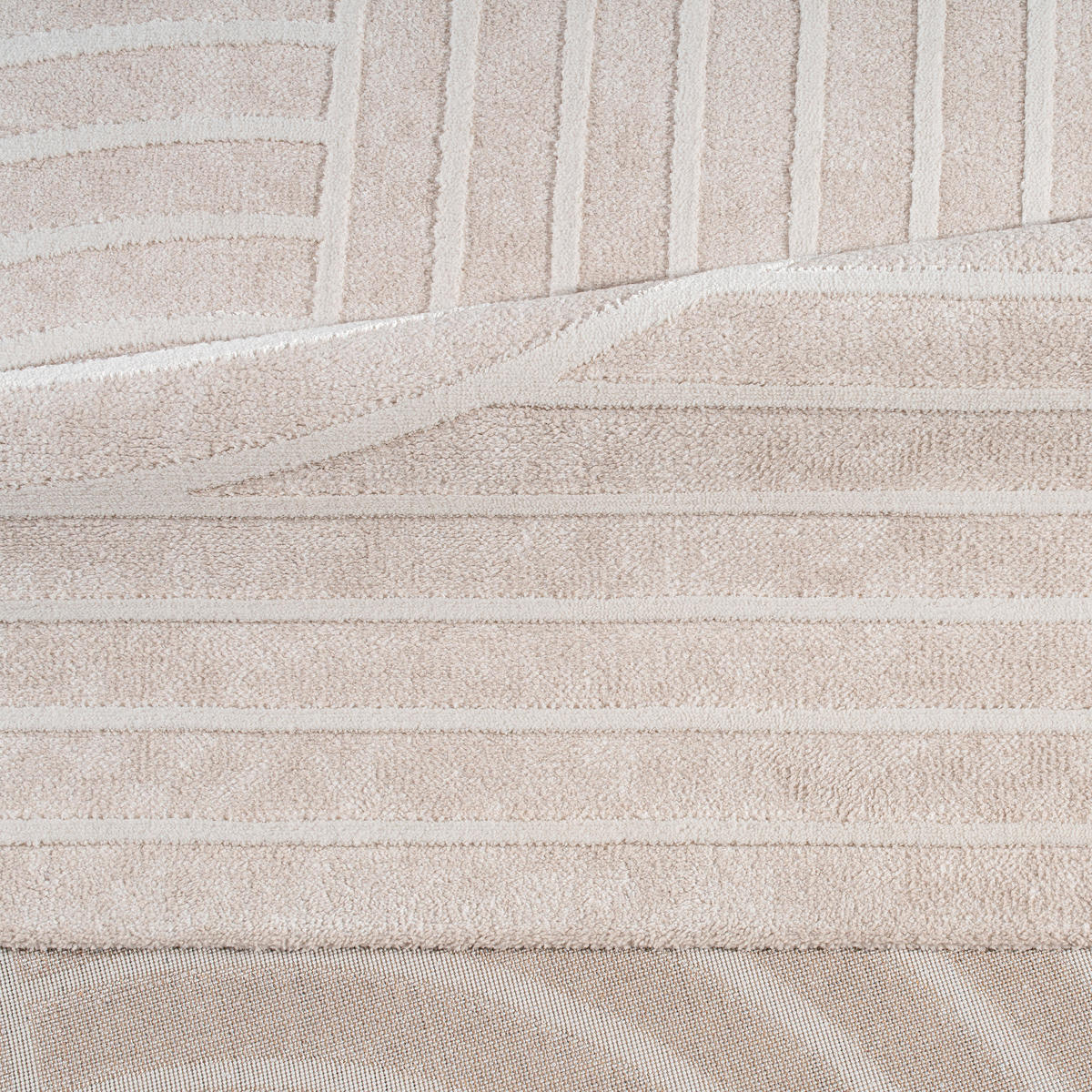 KURZFLORTEPPICH 230/320 cm Santorini 612 - Beige, Textil (230/320cm) - Paco Home