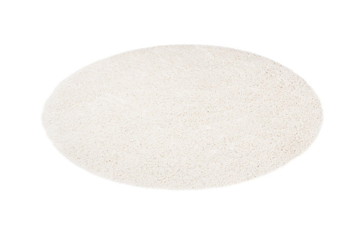 TEPPICH ESSENCE ROUND Creme 80/80 cm - Creme, Textil (80/80cm) - Tapiso