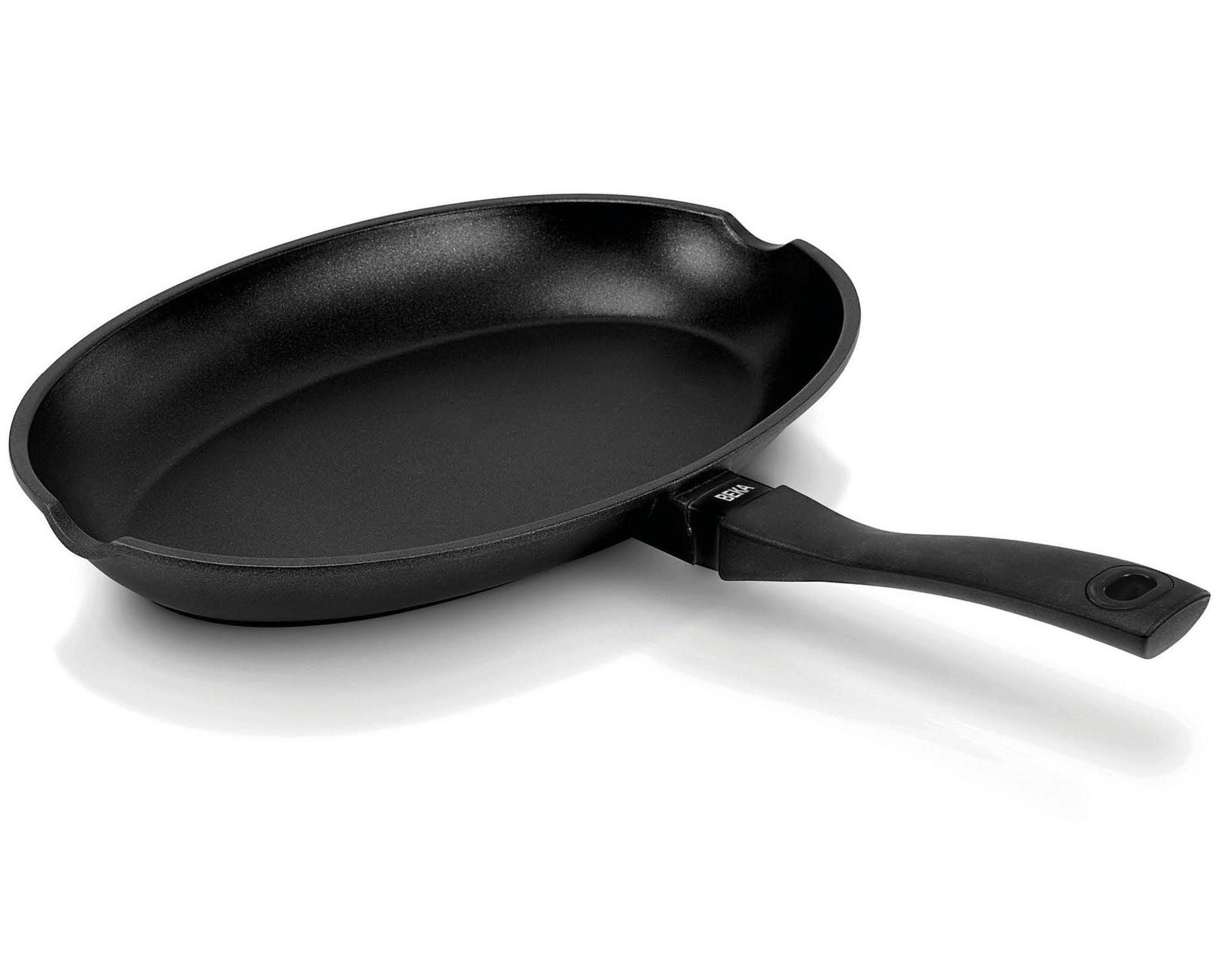 FISCHPFANNE Energy R mit keramischer Antihaftbeschichtung 34 x 23 cm - geeignet für alle Wärmequellen - Schwarz, Metall (1/35/9cm)