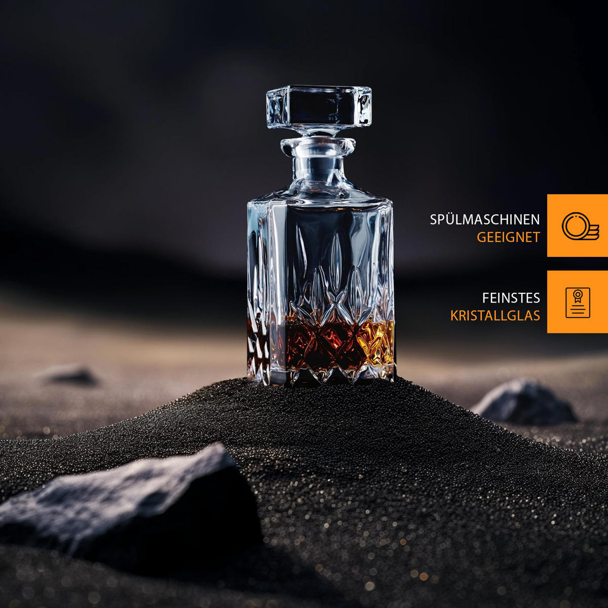 WHISKYSET Noblesse transparent 3er Set - Transparent, Glas (0.001L) - Nachtmann