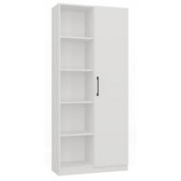 BÜCHERREGAL Weiß 80/182/30 - Weiß, Holzwerkstoff (80/182/30cm) - RAUMHIRSCH FURNITURE