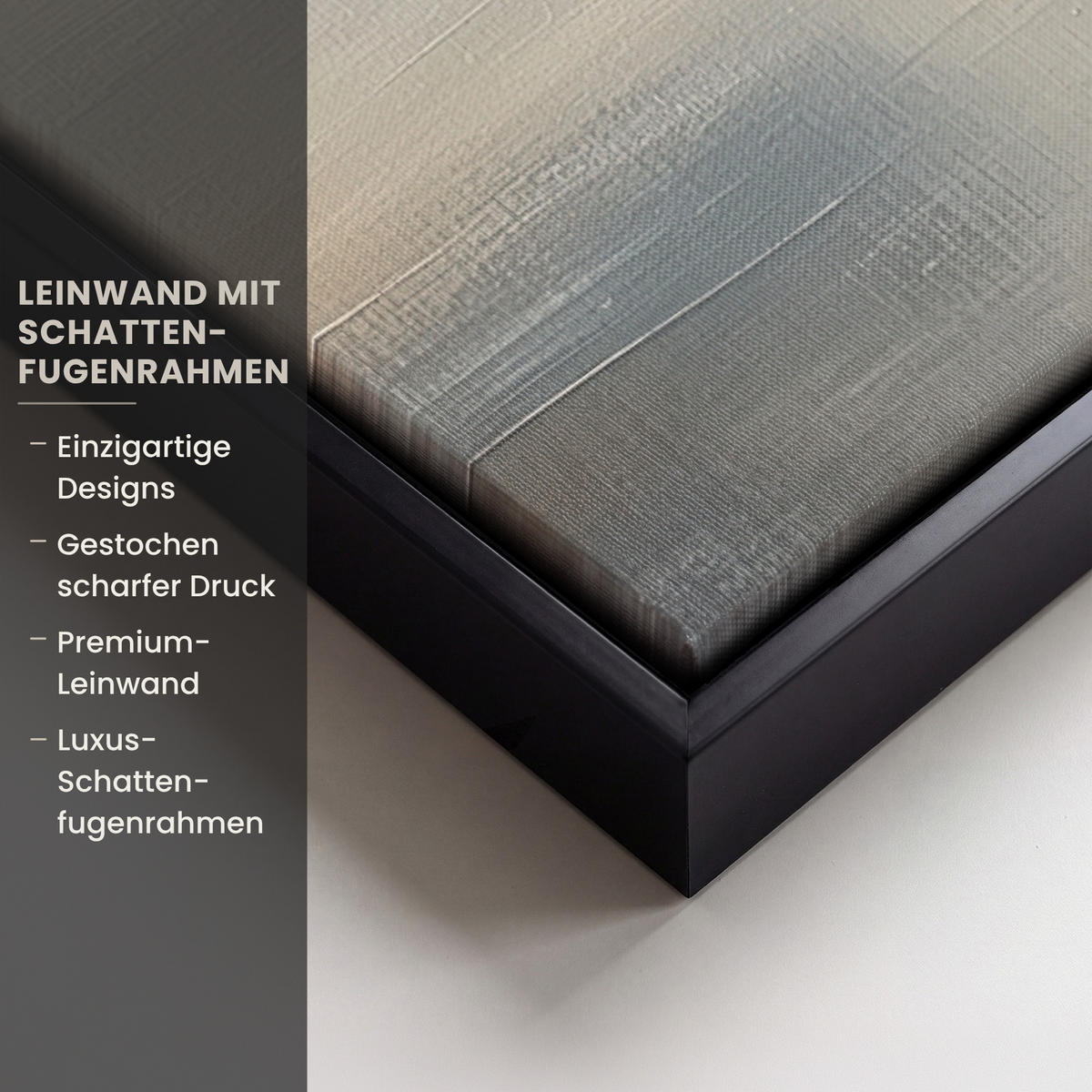LEINWAND Bilder mit Rahmen - Segelschiff - Meer - Bewölkt - 40x60 - Creme, Textil (40/60cm) - MuchoWow